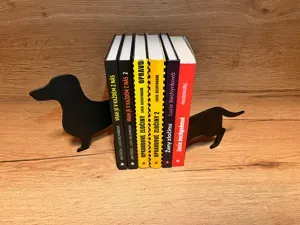 Dachshund book holder