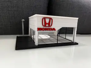 Diorama Showroom Honda - GigaPenguin3DPrinting