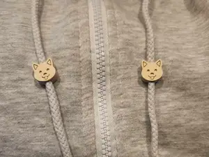 Shiba Inu Drawstring Beads