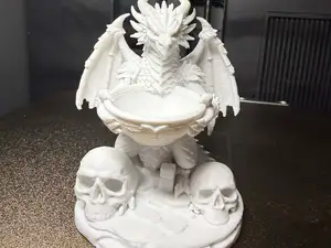 Dragon Guardian – Old World Magic Key Bowl 3DPrint