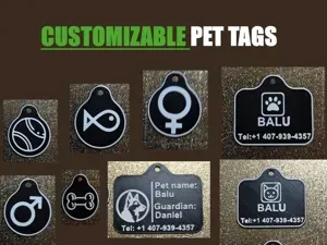 Customizable Pet Tags