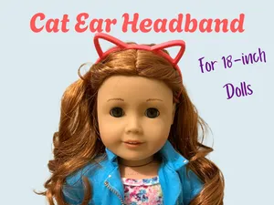 Doll Cat Ear Headband