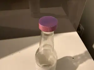 Glass bottle cap