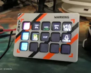 Elgato Stream Deck MK.2 Faceplate Asimov 前盖面板