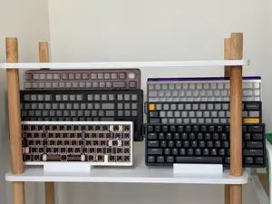 Clean triple keyboards stand