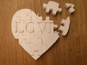 Heart Love Puzzle – Romantic Valentine Gift