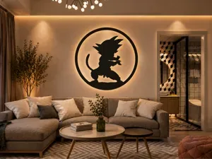 Cadre Décoratif 3D – Son Gohan