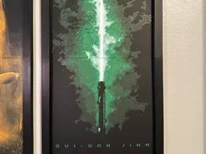 Qui-Gon Jinn Light Saber 2-piece Hueforge