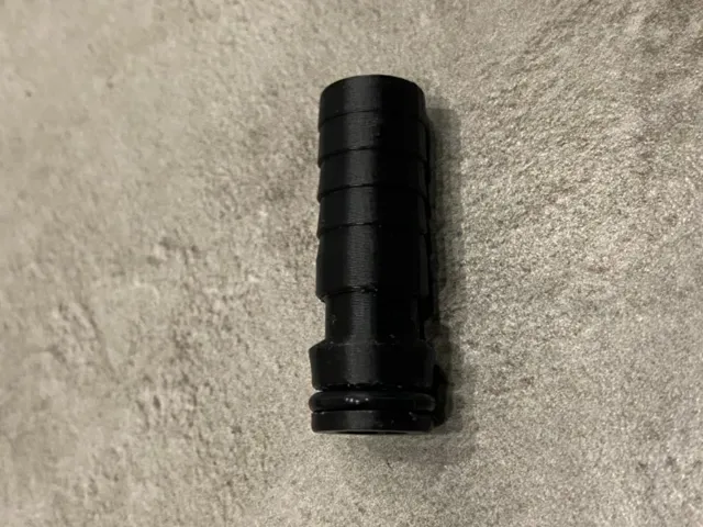 Adapter with hose 15mm