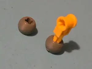Bionicle Part 53585 - Ball section with axle