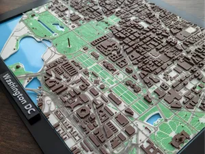 Washington D.C. 3D Miniature
