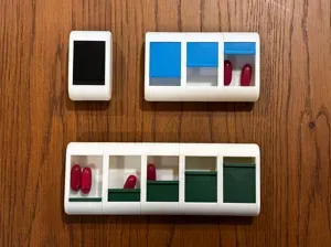 Sliding Pill Box | Modular Press Together