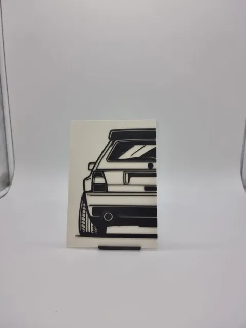 2D Wall Art Lancia Delta Integrale — Image 2 of 2
