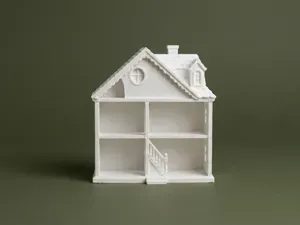 Miniature Dollhouse 3D Model