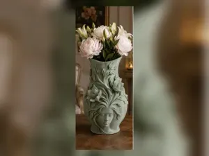 Leaf Goddess Botanical Decorative Flower Vase