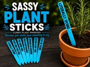 Sassy Plant Sticks