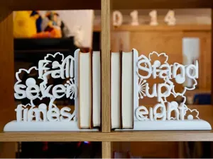 Decorative Lightweight Bookends - Cherry Blossom