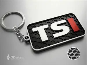 TSI VAG logo keychain