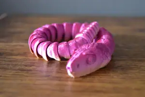 Little articulated snake