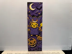Pikachu Gengar Halloween Costume - Bookmark