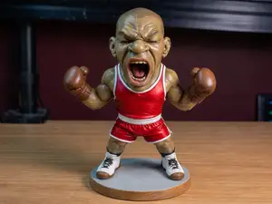 "Iron Mike" Tyson Collectible Caricature Figure