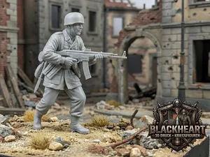 WWII Deutscher Soldat Fallschirmjäger 1:35