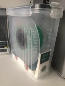 Cereal box Hygrometer silica gel - Label
