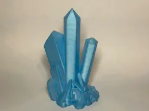 Realistic Crystal Cluster No Supports