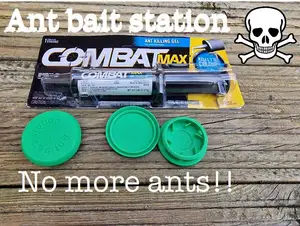 Ant bait station. No trap.