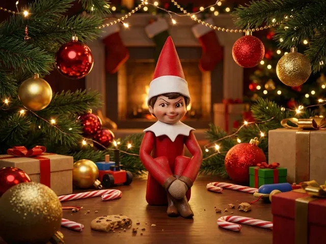 Elf on the Shelf Santa's Scout Naughty or Nice?