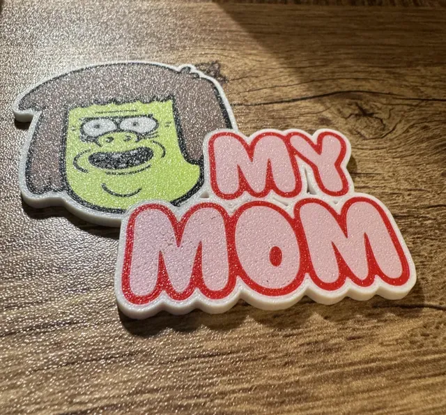 Muscle Man Regular Show Magnet (8x3mm magnets) — Фото 4 из 4