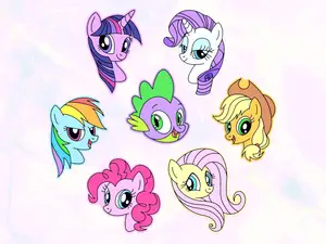 My Little Pony Cookie Cutters Set