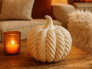 ROPE PUMPKIN / AUTUMN DECOR / HALLOWEEN DECOR