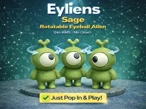 Eyliens Sage – Rotatable Eyeball Alien Desk Toy