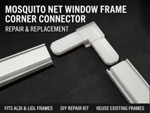 Mosquito Net Window Frame Corner Connector