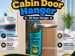 Cruise Duck Door Hanger – Out Hunting Ducks