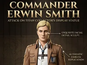 Commander Erwin Smith Attack on Titan Anime Statue