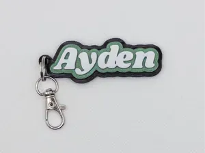 Ayden Name Keychain – Layered 3D Printed Design