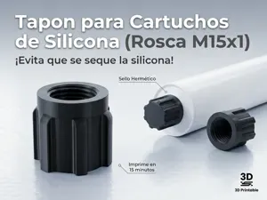 SiliconeCap - Tapon silicona