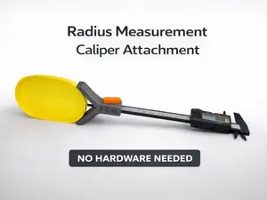 Radius tool for caliper