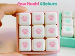 Kitty Paw Mochi Clickers