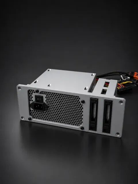 10" Rack 2U ATX PSU & Dual Hot-Swap Drive Panel — Image 5 of 5