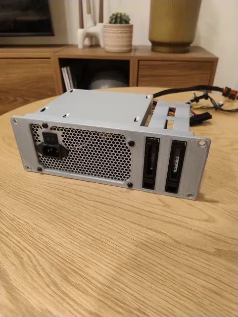 10" Rack 2U ATX PSU & Dual Hot-Swap Drive Panel — Image 3 of 5