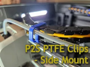 P2S PTFE Tube Clip - Side Mount