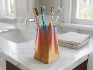 Solaris / Tooth Brush Holder / Flower / Penholder