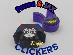 Pomni & Jax Amazing Digital Circus Fidget Clicker