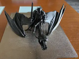 BESTIA ALADA NAZGÛL CON REY BRUJO