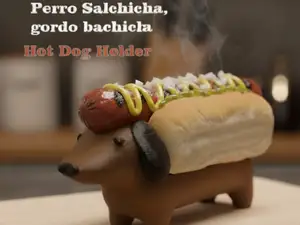 Perro Salchicha portapanchos - HotDog Holder