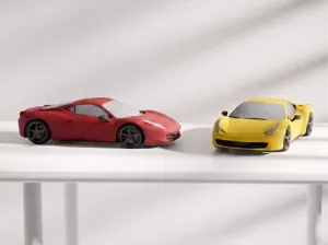 Ferrari 458 Italia Supercar Model