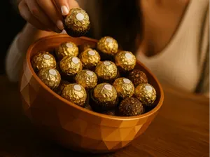 Geometric Luxury Bowl – Elegant Design